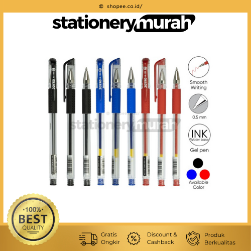 

Pulpen Gel JOYKO JK100 05mm Water Resistant - per pcs