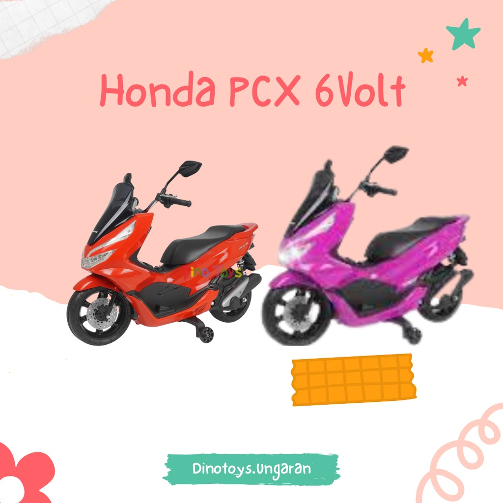 NEW !!! Motor Aki Anak PCX M988 DINO TOYS UNGARAN MOTOR AKI PCX