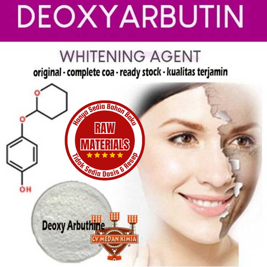 MENJUAL Deoxy Arbutin Bubuk Original Whitening Agent DA Deoxyarbutin 100gram