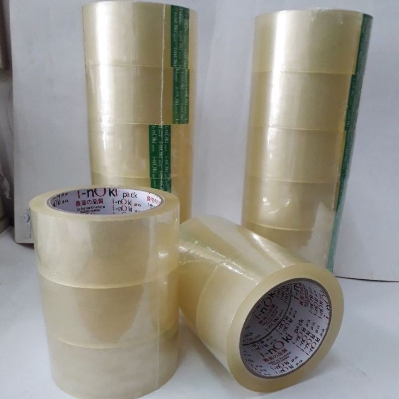 

Lakban bening Inoki 2 inch 45 mm 80 yard