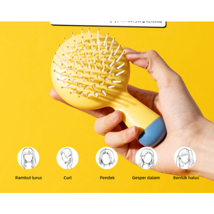 Sisir Rambut Wanita/sisir mini Brush Comb Hair Brush Massage