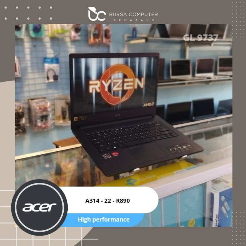 Laptop Acer Aspire 3 A314-22 | Ryzen 3 3250U 4GB 256GB