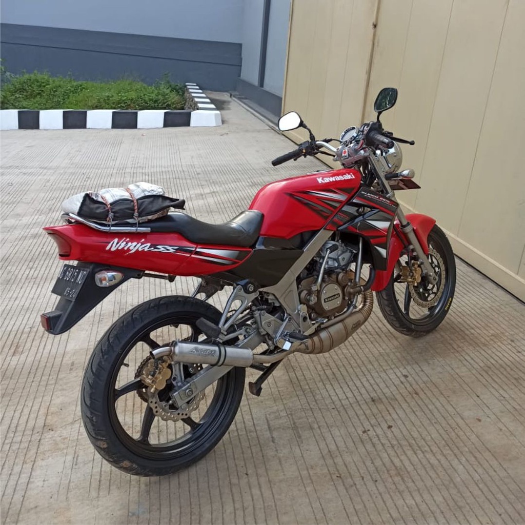 Knalpot ABRT20 Ninja R/SS Harian Pakai Standar Tengah Stainles ORIGINAL PABRIK ABRT20