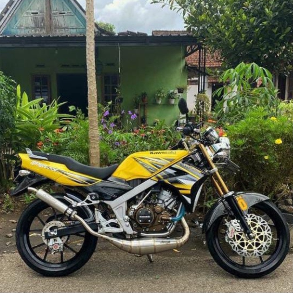 Knalpot ABRT20 Ninja R/RR Leher L Kobra Big Power 1 Stainles ORIGINAL PABRIK ABRT20