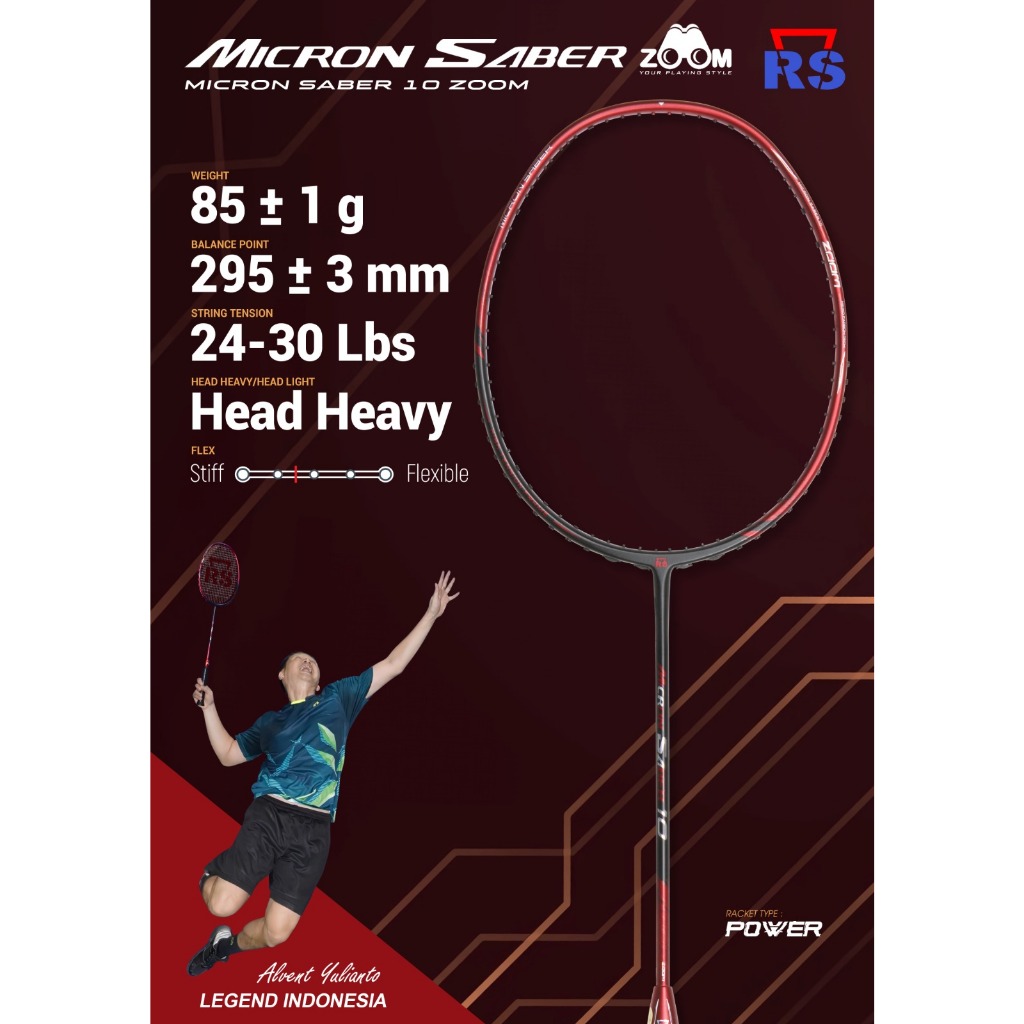 Raket Badminton RS Micron Saber 10