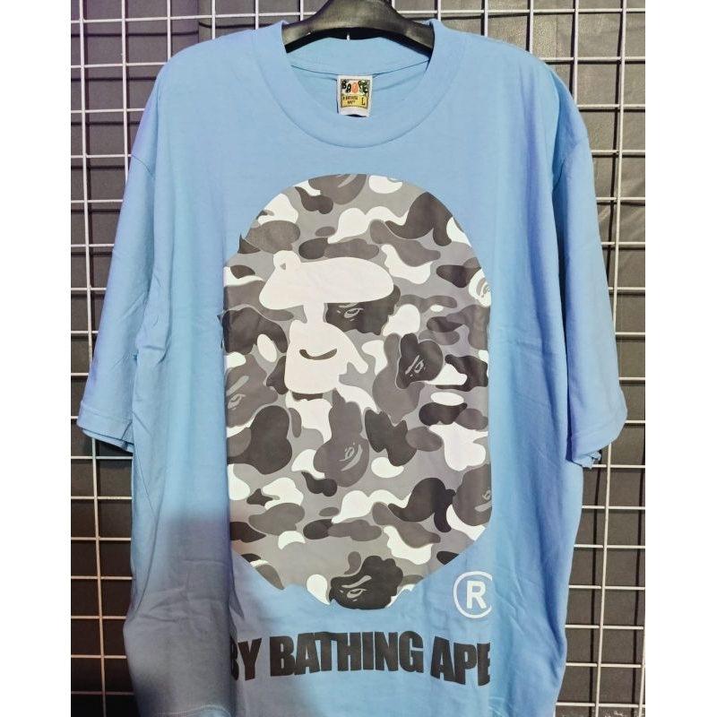 KAOS OVERSIZE BAPE BIRU