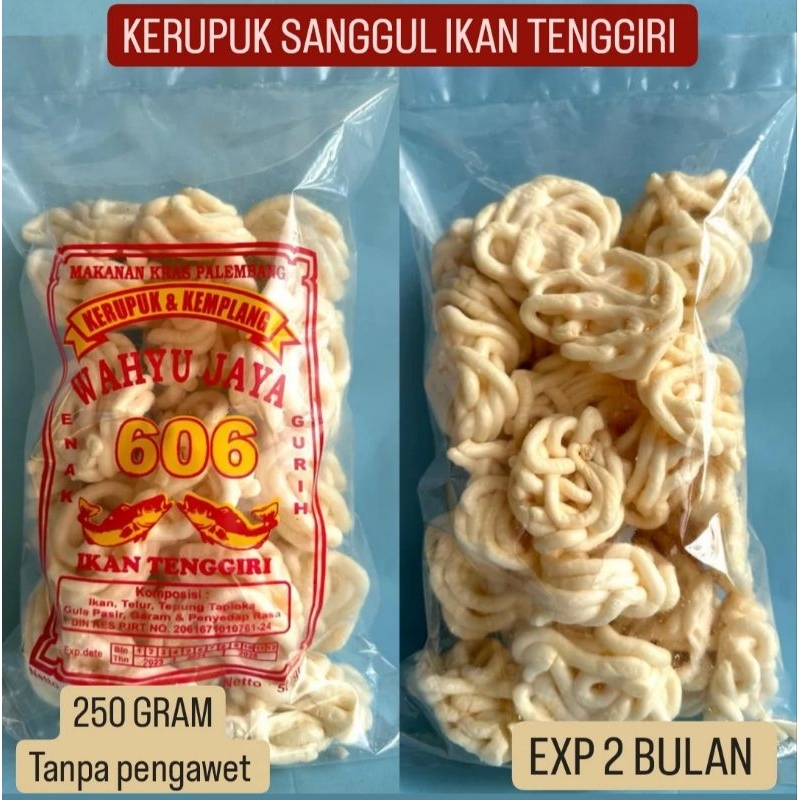 

KERUPUK SANGGUL IKAN TENGGIRI SUPER KHAS PALEMBANG GURIH RENYAHhh