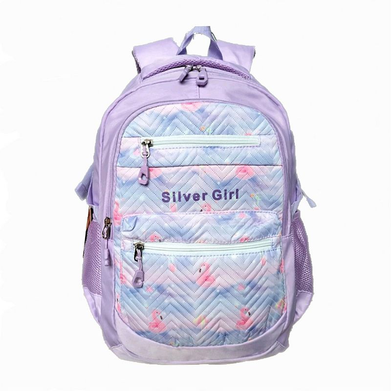 Tas ransel sekolah anak perempuan Alto silver girl tk sd smp