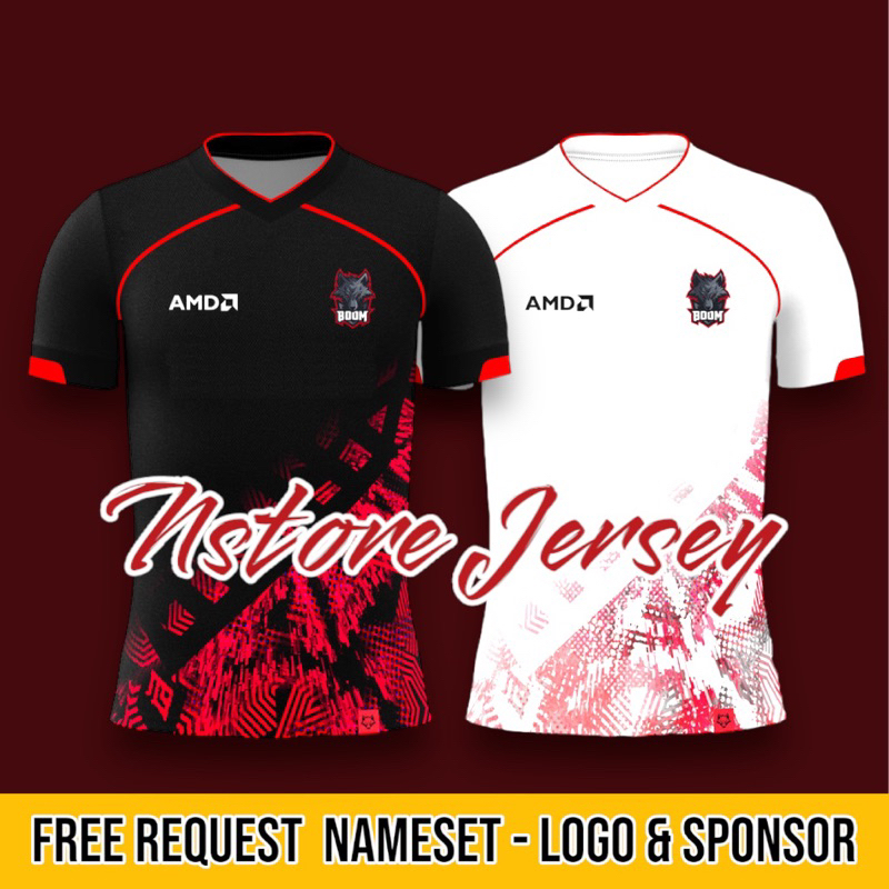Jersey Boom ID Esport Terbaru Mpl S13 Dota pubg Free Nickname