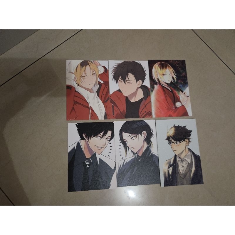 preloved postcard haikyuu (fanart)