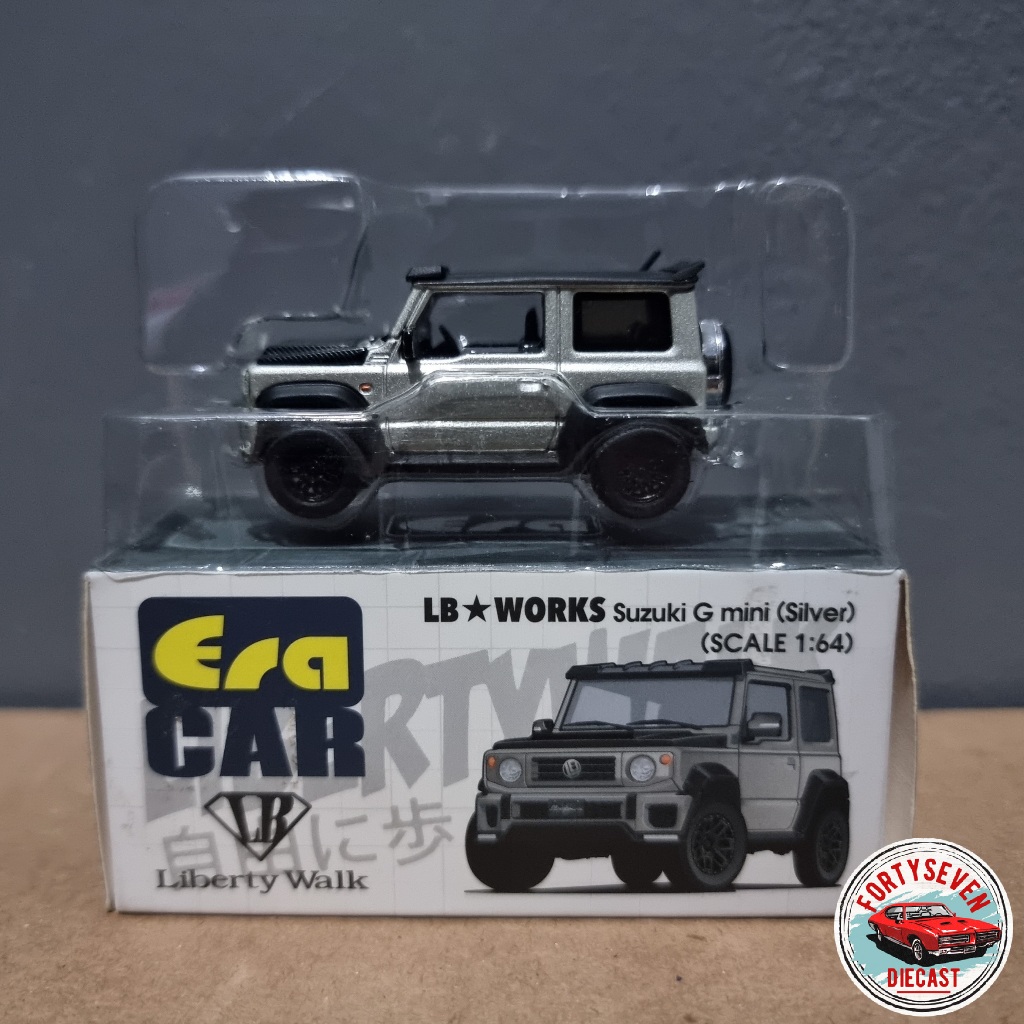 Era Car Suzuki G Mini Silver skala 1:64 open segel unsealed