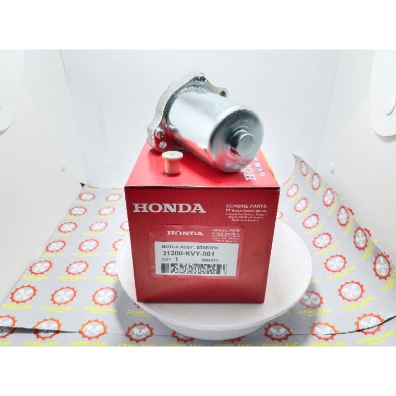 Dinamo mitsuba Dinamu Stater Motor Honda Beat FI Scoopy FI Spacy Vario110 FI dan karbu mitsuba