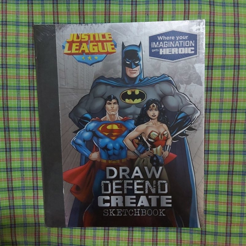 

Buku Original ● Sketchbook ☆ Draw▪︎Defend▪︎Create Justice League ■ When Your Imagination Gets Heroic