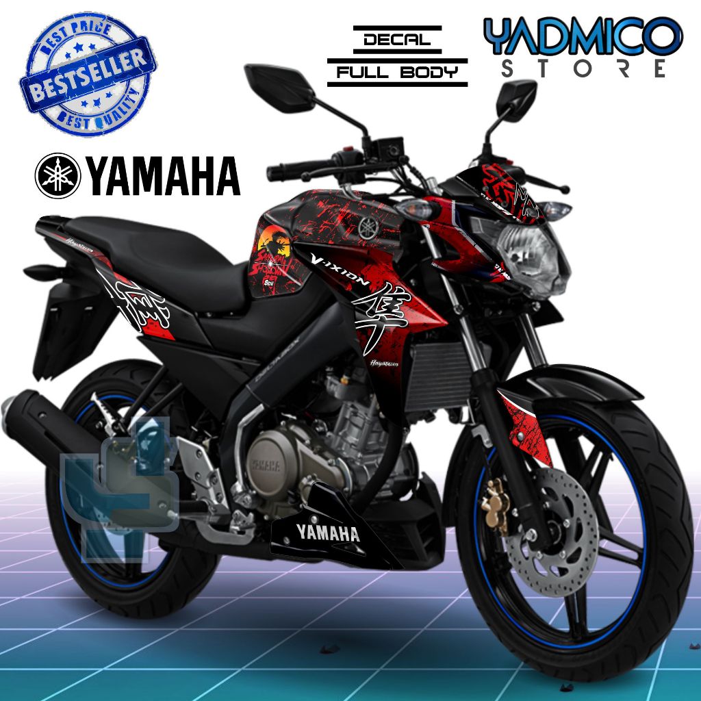 Decal Vixion Advance Full Body - Stiker Motor Vixion New Advance Full Body - Dekal Vixion NVA 2015 2