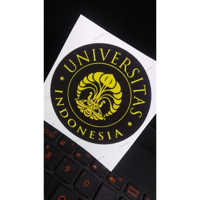 stiker UI universitas Indonesia