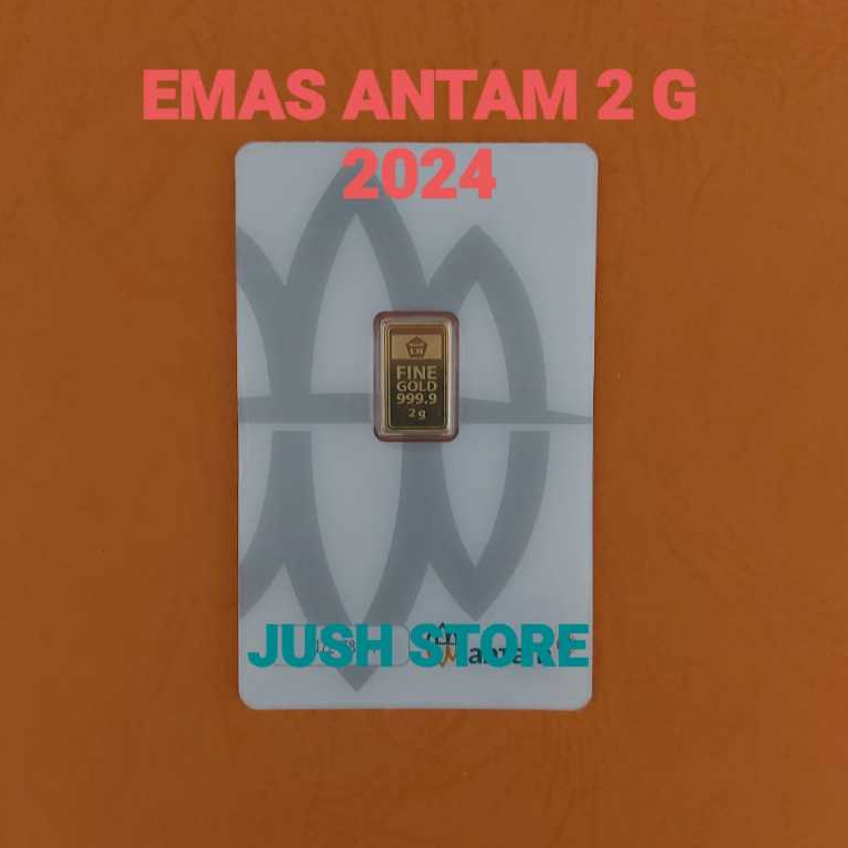 LOGAM MULIA ANTAM 2 GRAM EDISI PRESS / EMAS ANTAM 2 GRAM / EMAS 2 GRAM 2024