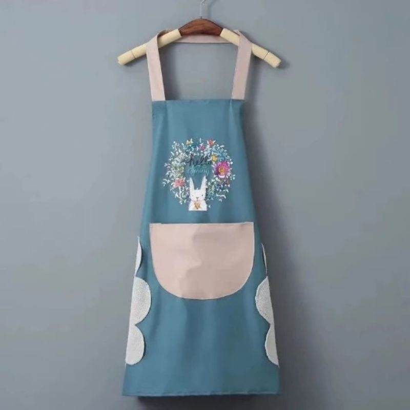 Celemek Apron Masak Karakter Waterproof Anti Minyak / Celemek Anti