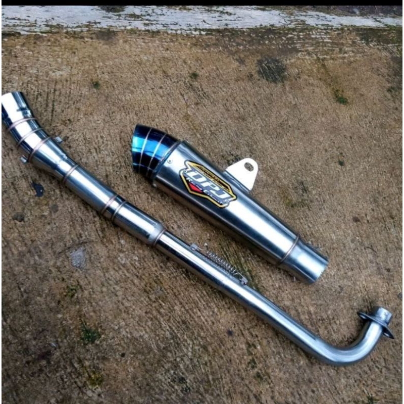 KNALPOT RACING DPJ JUPITER Z VEGA SUPRA SMASH ALL BEBEK KNALPOT RACING DPJ KNALPOT GRAND ASTREA PRIM