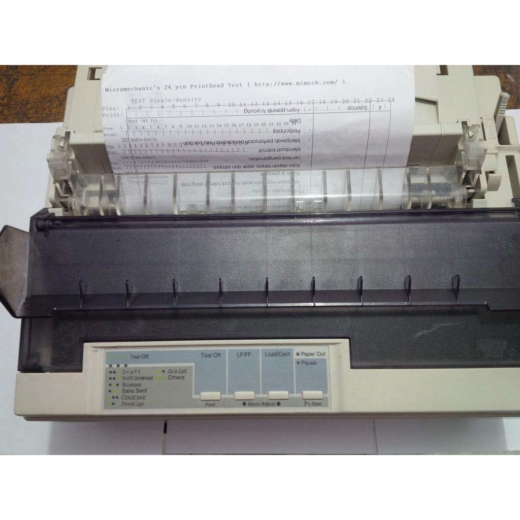 Printer Epson LX300+II USB Epson LX300+ Dotmatrix Printer Cetak Rangkap Faktur Surat Jalan LX300