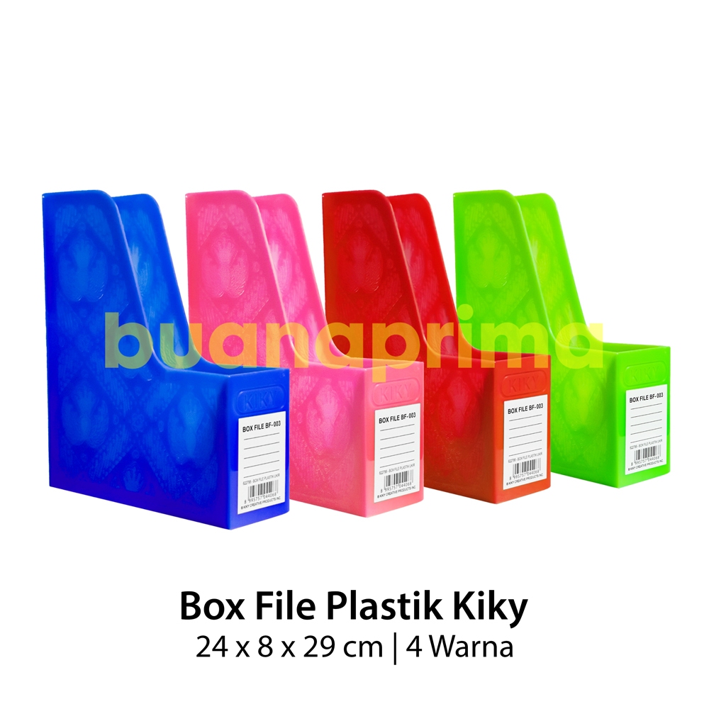 

Box File Kiky Plastik Folio Warna Warni Tempat Majalah Folder