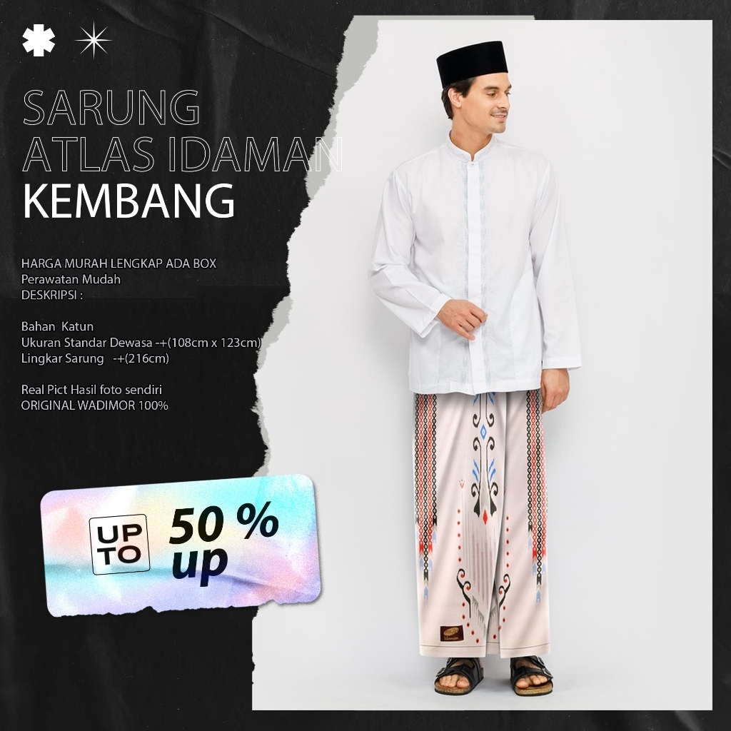 Atlas Idaman Harmoni Kembang New Motif BHS Warna Favorit