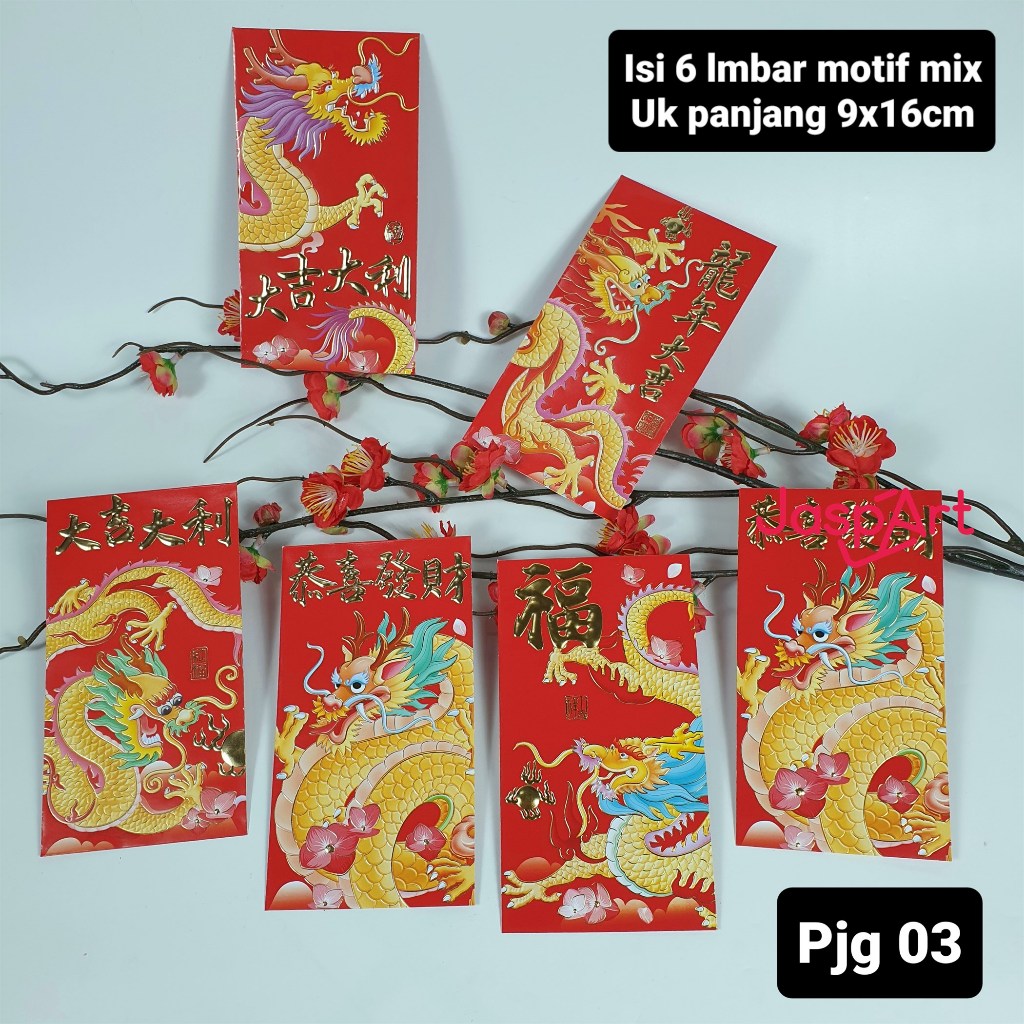 

ANGPAO HONG BAO IMLEK PANJANG SHIO NAGA 2024 ANGPAO PANJANG IMLEK 2024