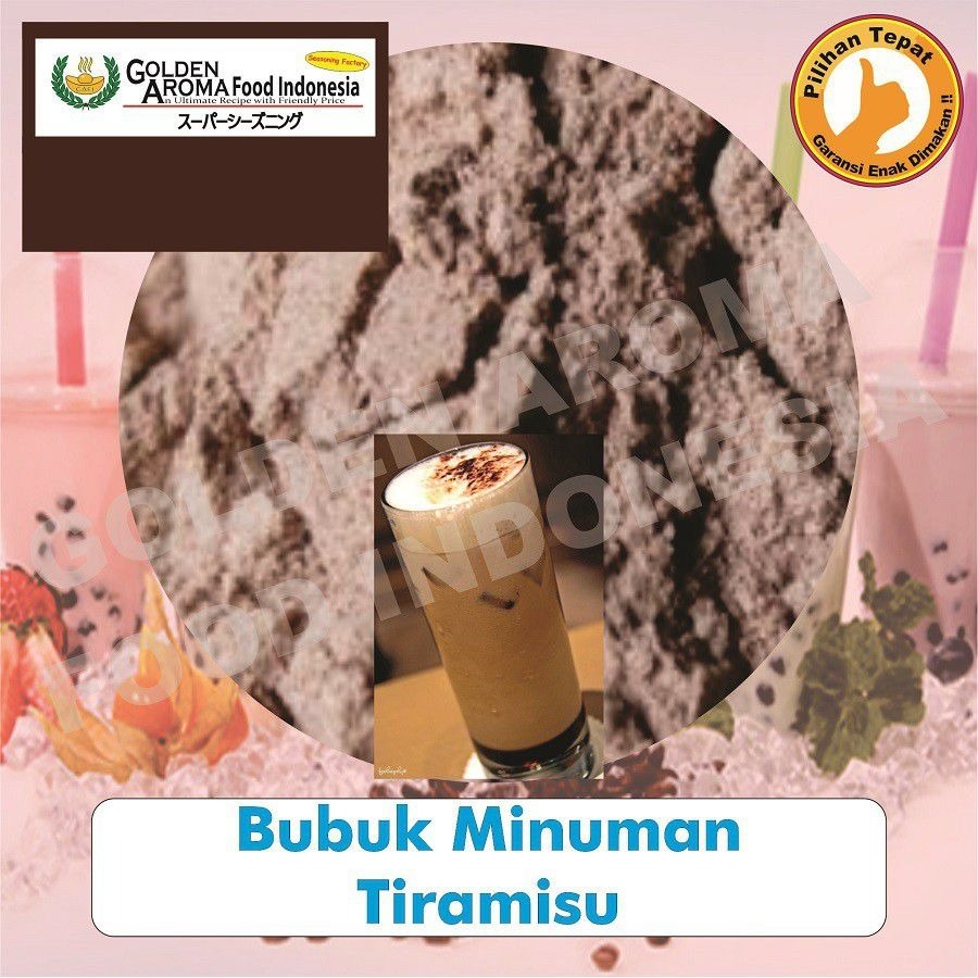 

Bubuk Minuman Tiramisu 1 Kg Drinking Powder Enak Murah Halal Aman Terbaik Bubble Drink GAFI