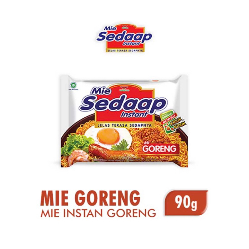 

Mie Instan Sedaap Aneka rasa 90 gram