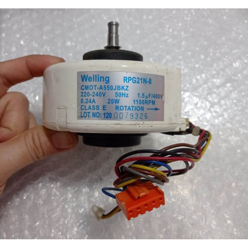 DINAMO MOTOR FAN AC SHARP AH-XP5NSY-9NSY CMOT-A550JBKZ ORIGINAL
