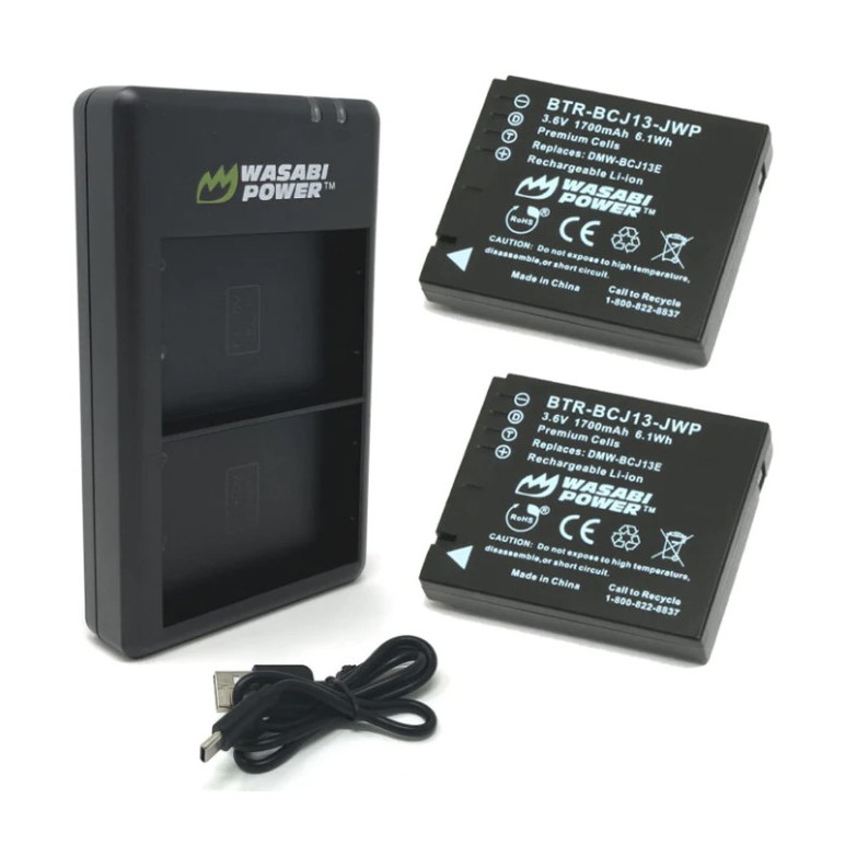 Wasabi Power Battery & Charger FOR UNTUK Leica BP-DC10 BP-DC10E BP-DC10-E BPDC10 BPDC10E BPDC10-E BP