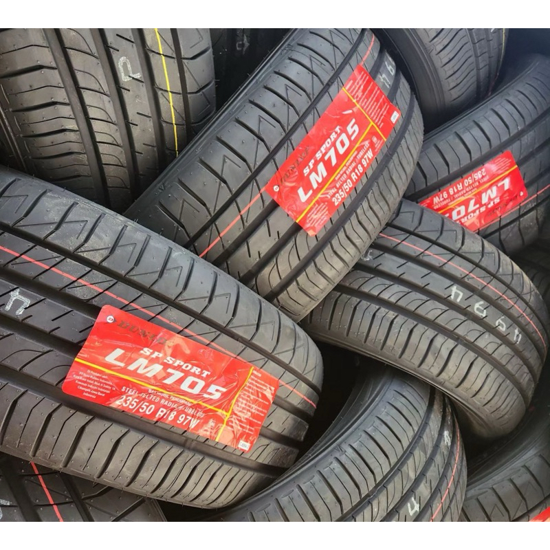 Ban Mobil Ring 18 Dunlop LM705 Ukuran 235 50 R18 Alphard Innova Zenix