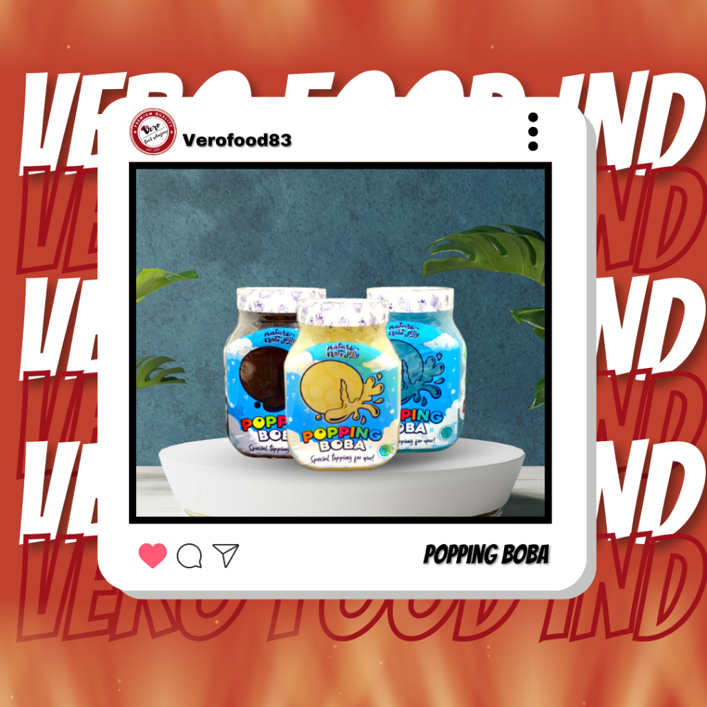 

Popping Boba Nata Jelly - 500 Gram | Topping Minuman