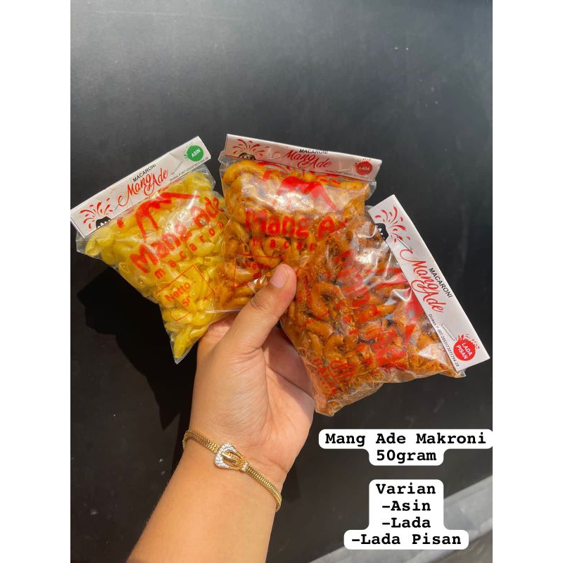 

Makaroni Mang Ade 50gr Murah dan Terlaris