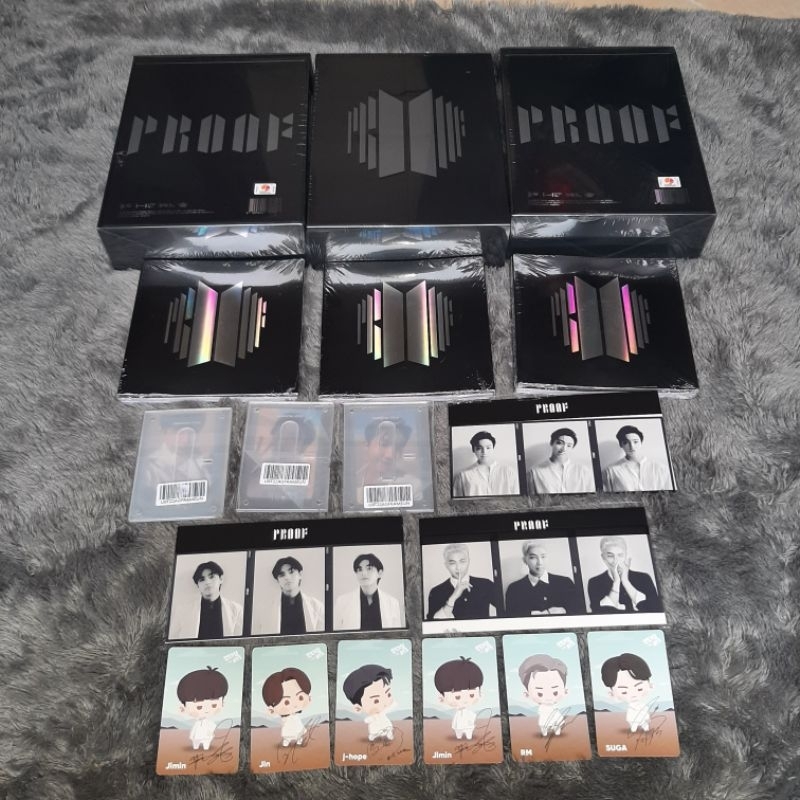 ALBUM PROOF BTS OFFICIAL SEALED PC PHOTOCARD JIMIN TAEHYUNG JUNGKOOK JIN JHOPE