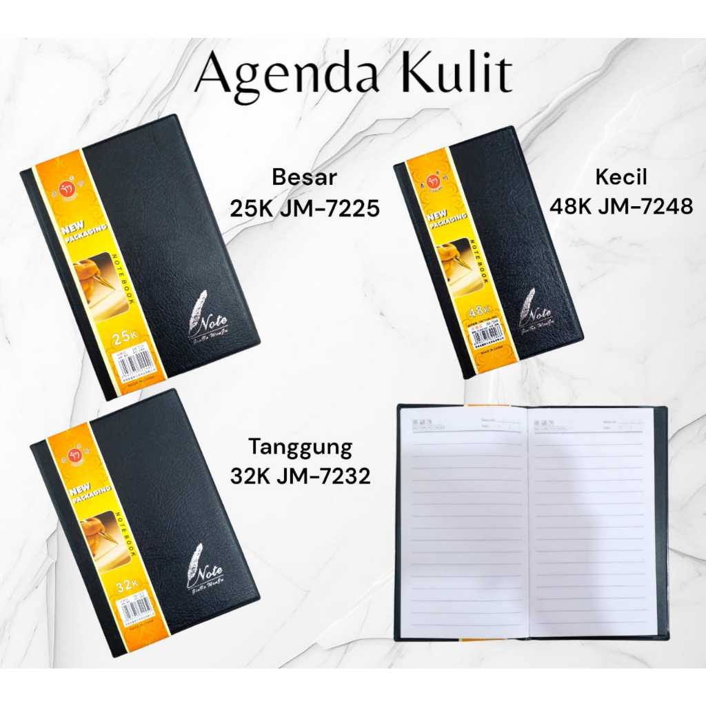 

AGENDA KULIT COVER POLOS
