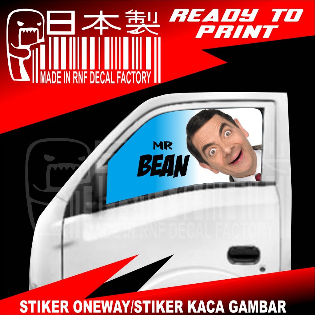 STIKER KACA ISUZU TRAGA,,STIKER KACA ONEWAY GAMBAR,,ISUZU TRAGA STIKER,,RND DECAL FACTORY