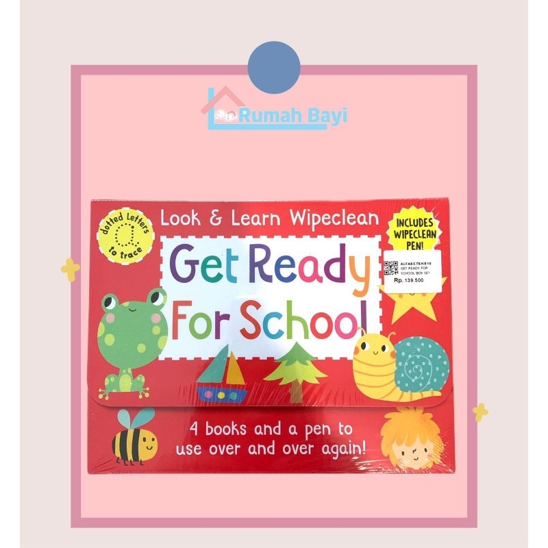 

ALFABETBOOKS GET READY FOR SCHOOL BOX SET