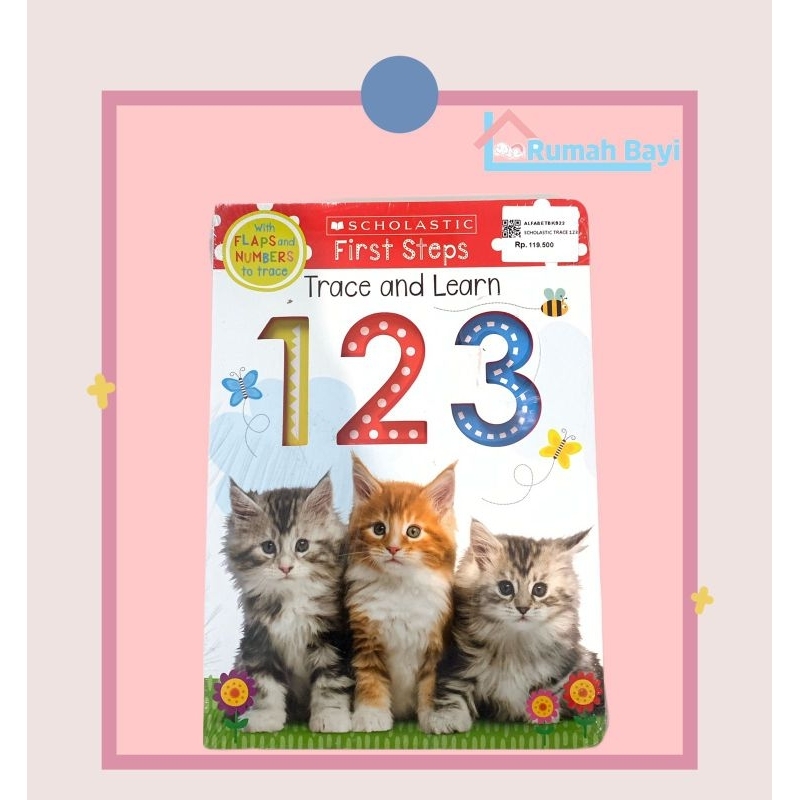 

ALFABETBOOKS SCHOLASTIC TRACE 123 BUKU BELAJAR BERHITUNG