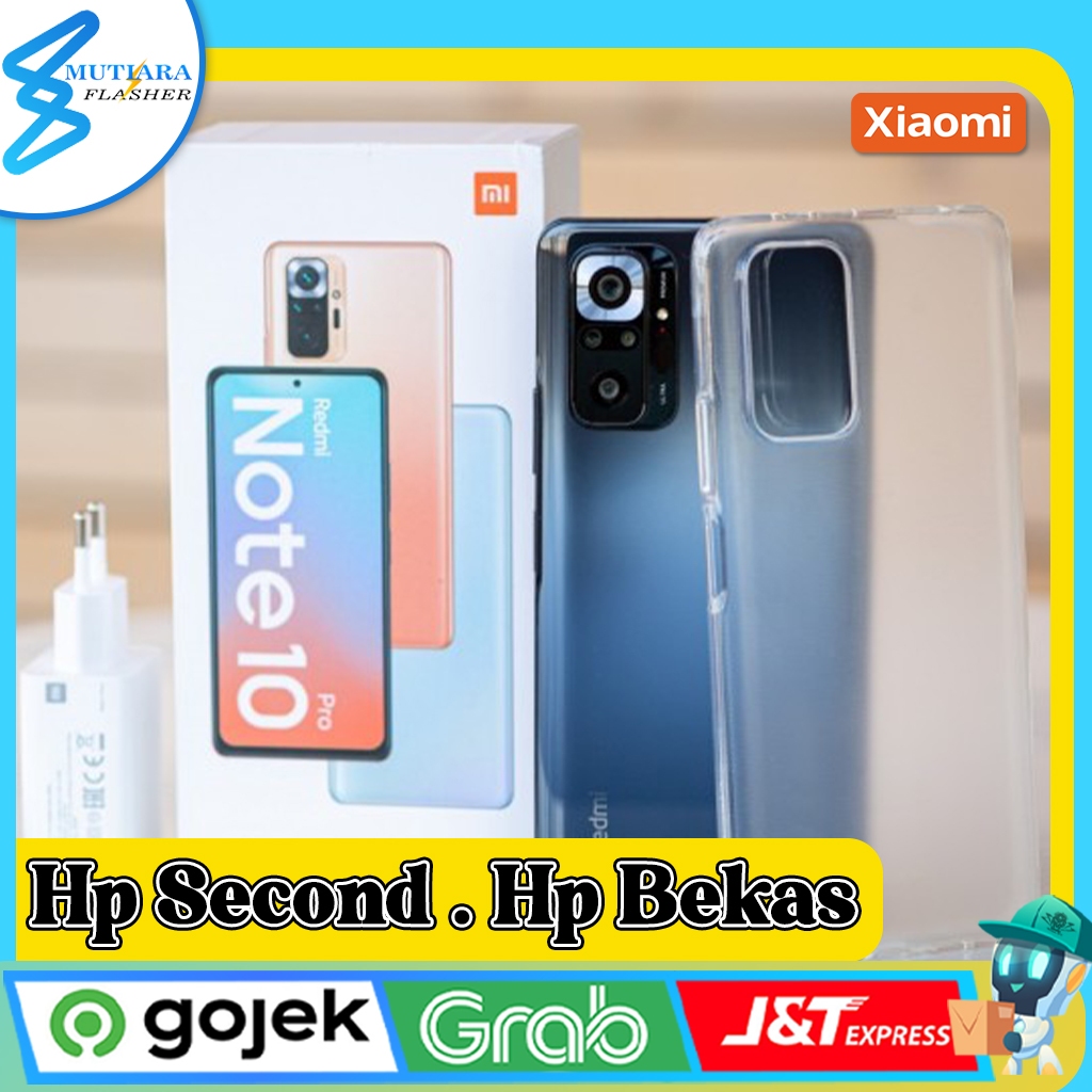Xiaomi Redmi Note 10 Pro Ram 6/64GB | Ram 6/128GB | Ram 8/128GB Second Original