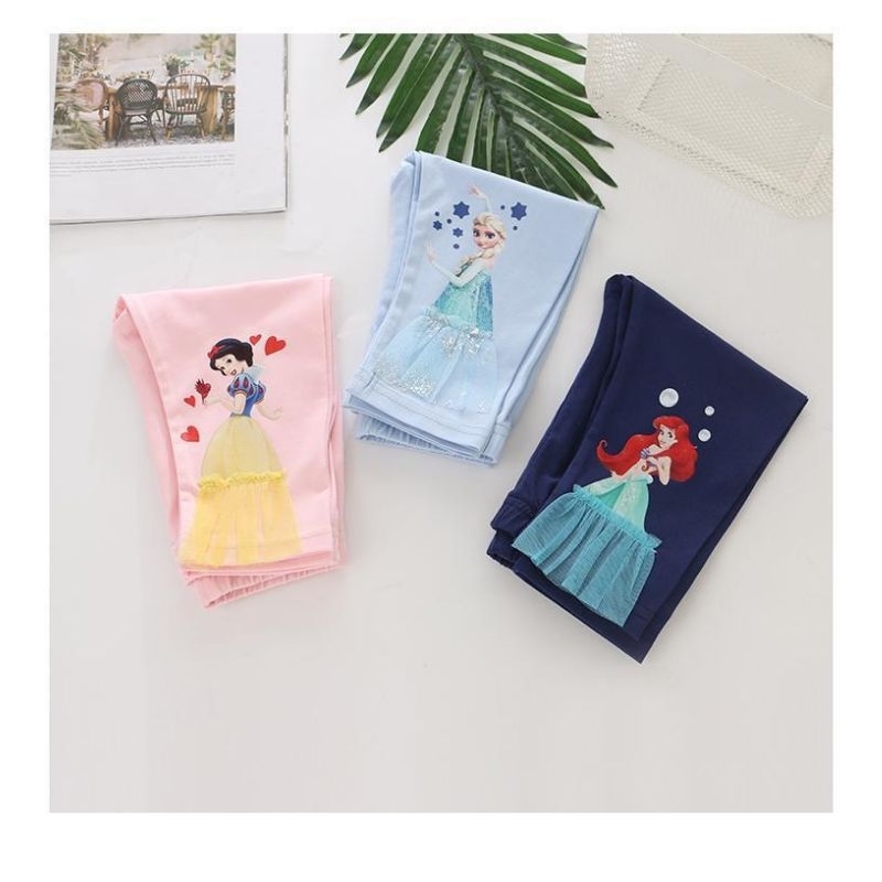 legging princess disney anak