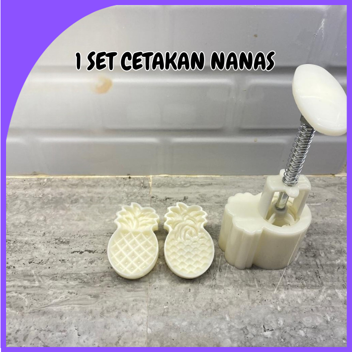 1SET CETAKAN NANAS 30GRAM 50GRAM / CETAKAN KUE NENAS 50GRAM 30GRAM / CETAKAN BISKUIT BENTUK NENAS / 