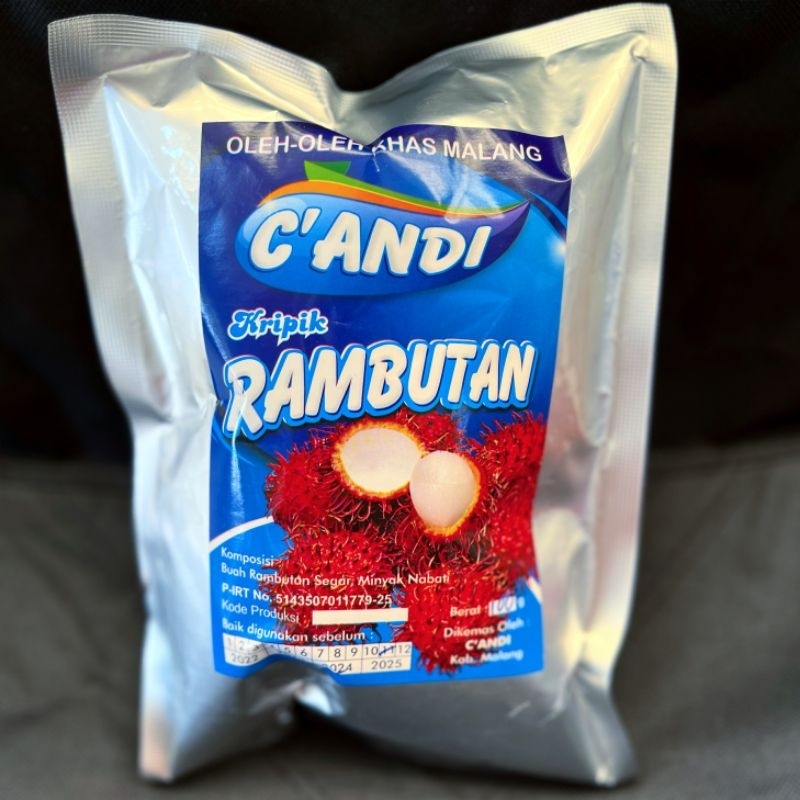 

C'ANDI Keripik Buah Oleh-oleh Kota Malang Keripik Rambutan, Keripik Mangga, Keripik Nanas