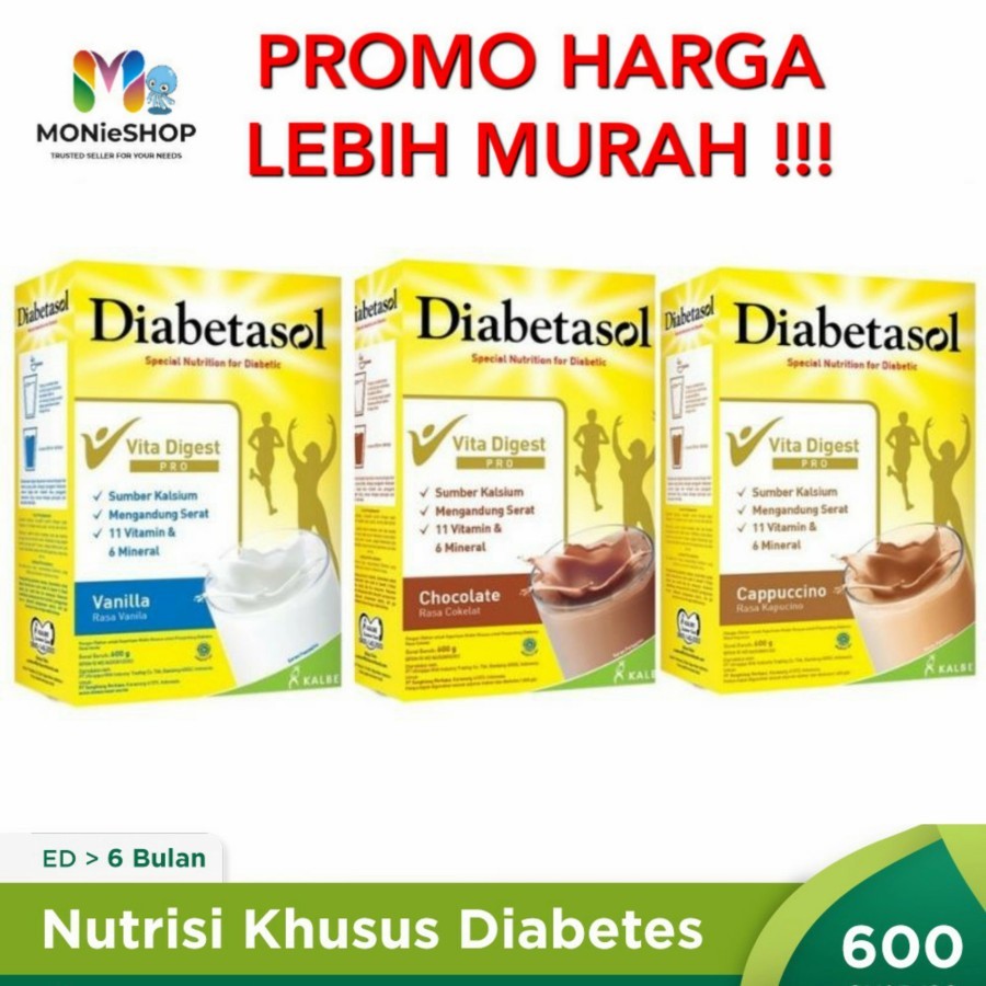 

MONIESHOP- DIABETASOL 570G GET FREE GIFT