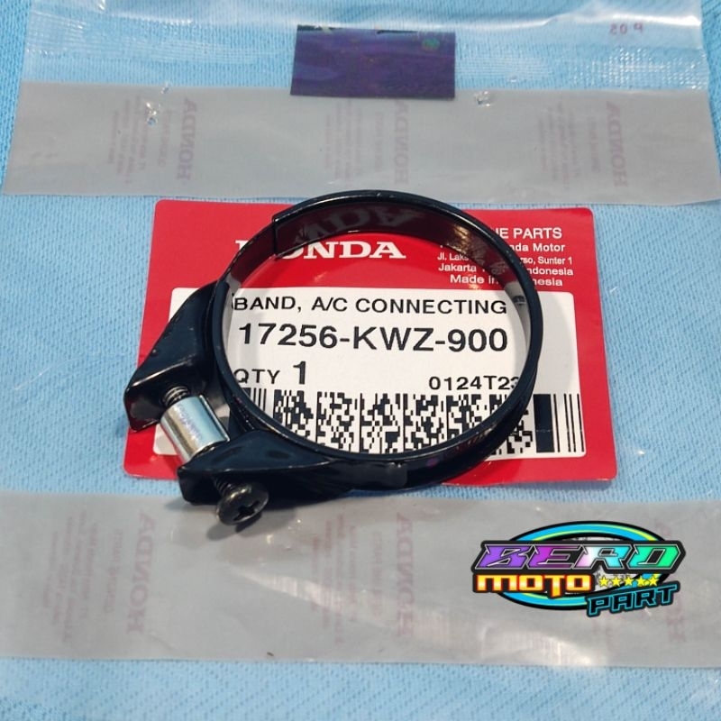 Klem karet filter udara Vario 125 Vario 150 Supra x 125 revo AT original