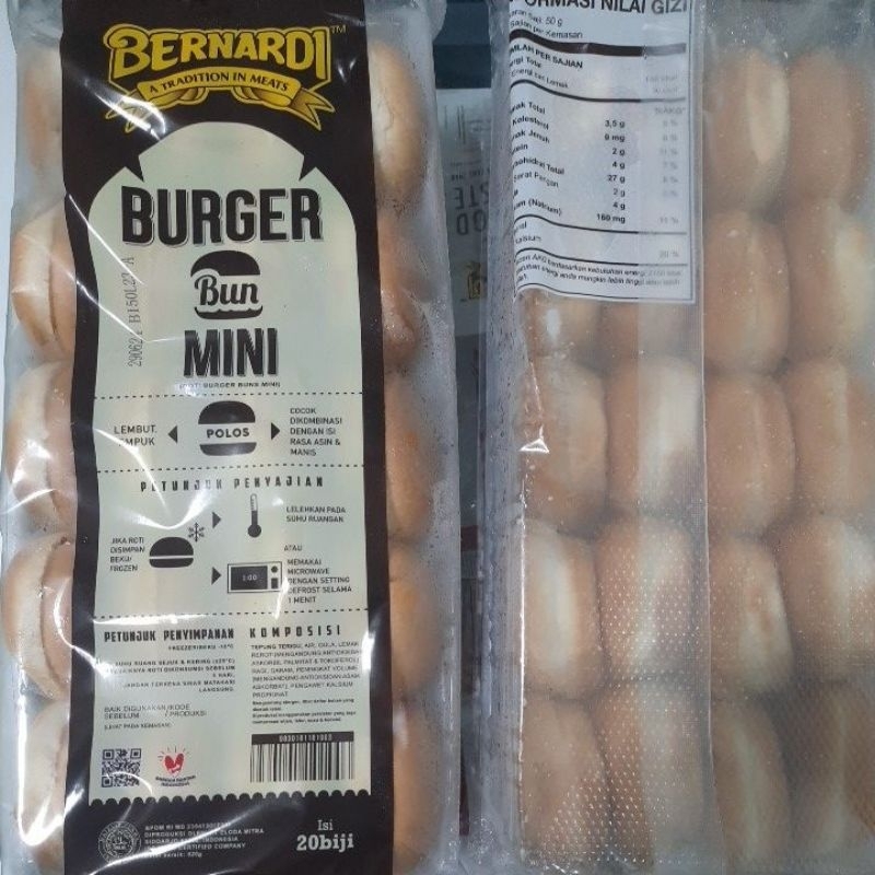 

Bernardi Burger Mini Polos isi 20