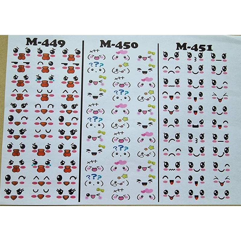 

edible stamp / edible picture / stiker makanan / stiker minuman / emoji 8