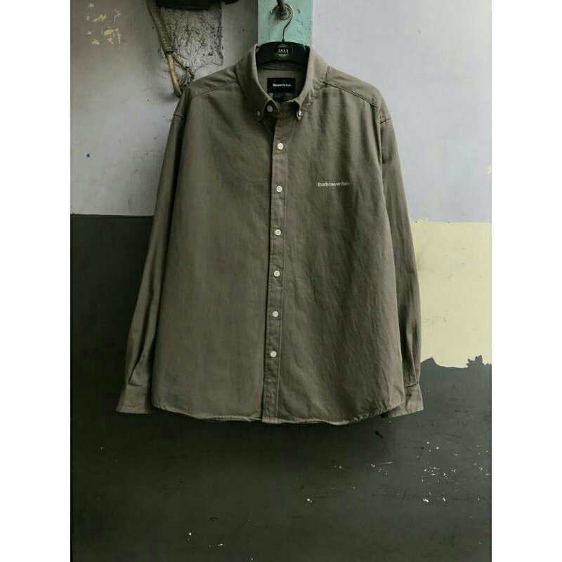 kemeja thisisneverthat & ralph lauren preloved