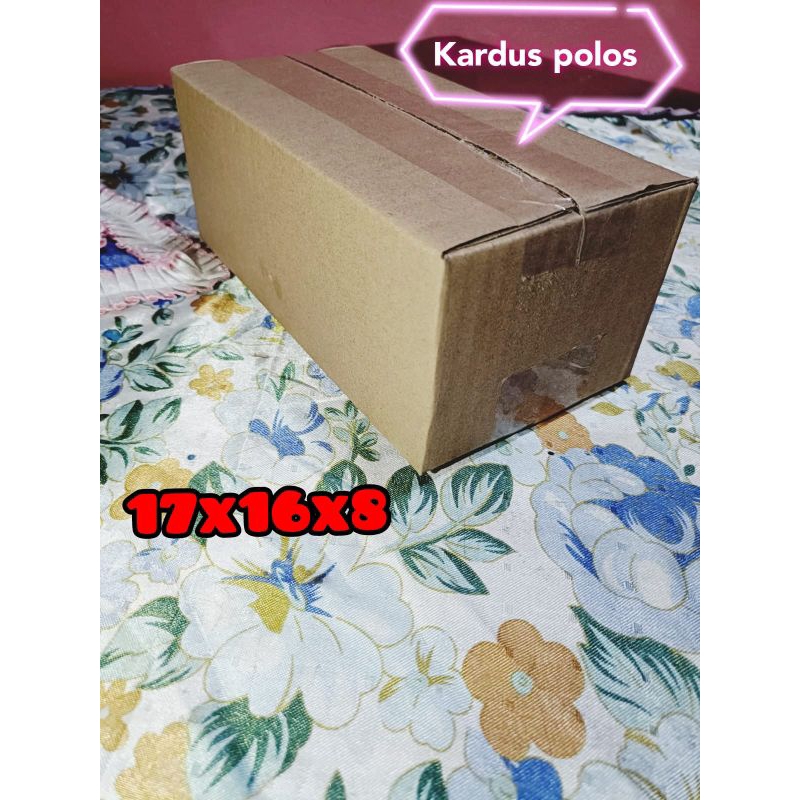 

kardus polos 17x16x8 kardus packing kardus kecil