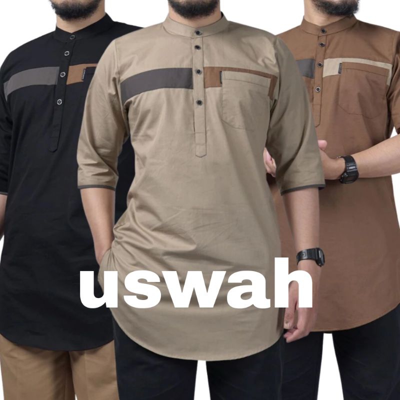 KOKO KURTA USWAH BAJU KOKO KURTA USWAH 3/4 TOYOBO IMPORT