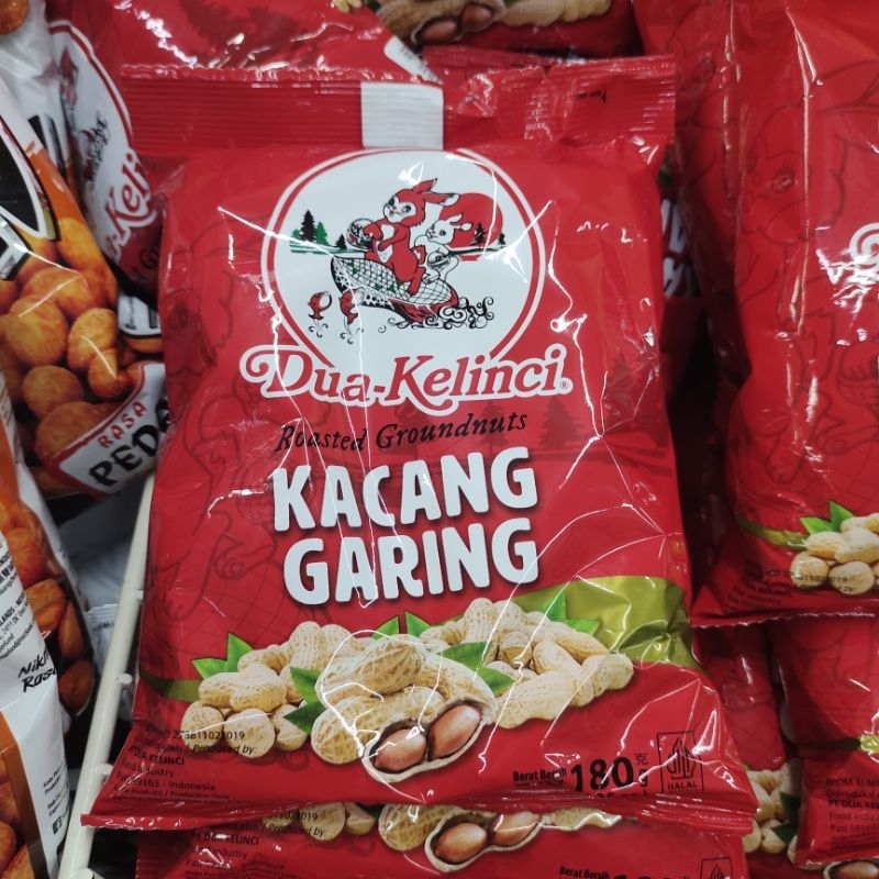 

kacang kulit dua kelinci kacang garing 180gr